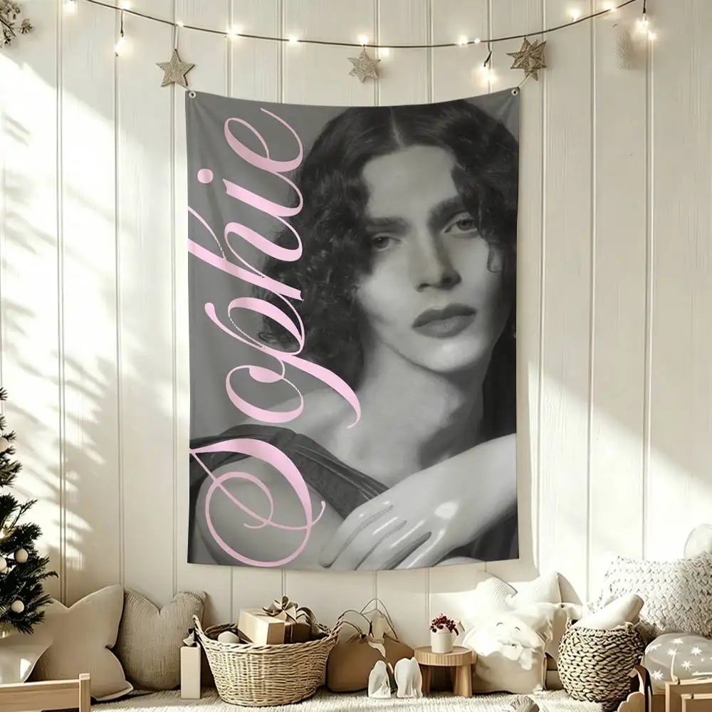 S-Sophie X-Xeon Flags Wall Hanging Tapestry Outdoor Garage Room Decorative flag Background Blanket