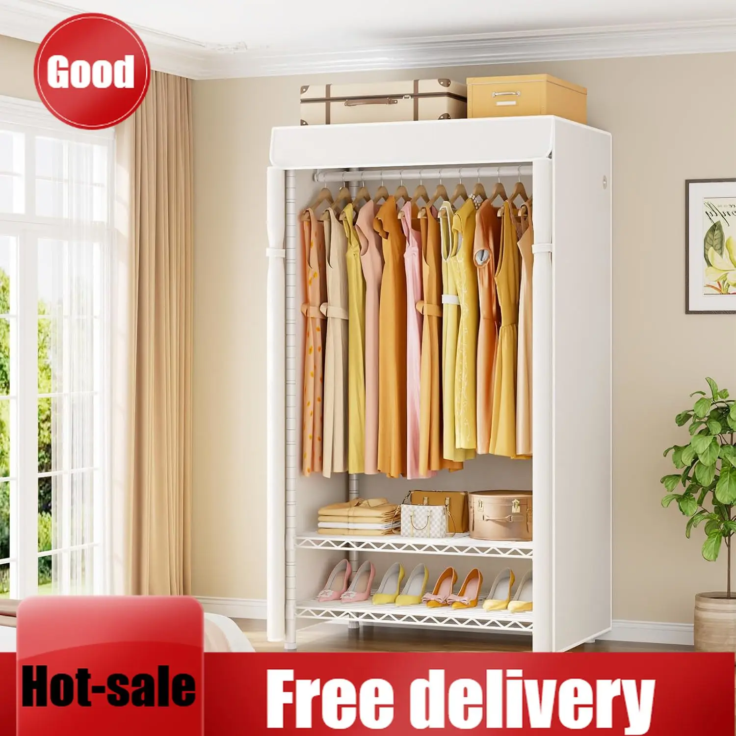 H5C Clothes Rack Wi…