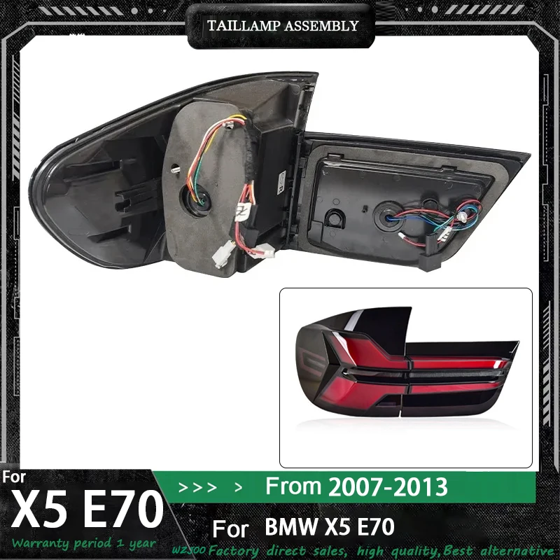 

Car Taillights Assembly for BMW X5 E70 2007-2013 Old Modified New Full LED Driving Light Daytime Running Lights G05 Style