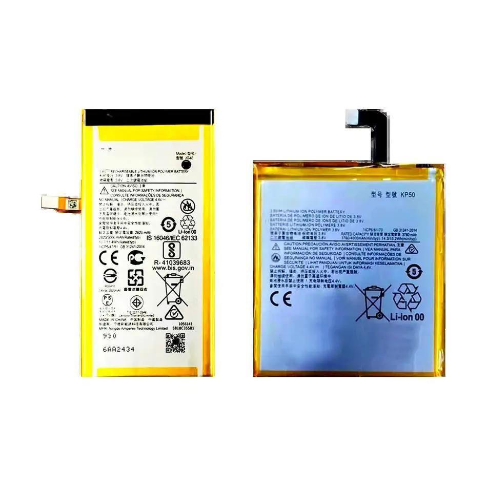 

Долговечный аккумулятор мобильного телефона JG40 KP50 3000 мАч для Motorola Moto G7 XT2010-1 Global Dual Plus