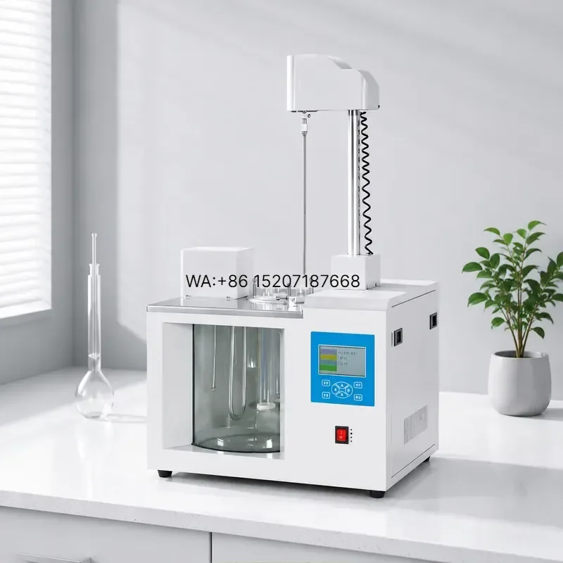 Wmwmnu Intelligent Demulsification Analyzer Oil and Synthetic Fluid Anti-emulsification Tester for Laboratory Testing