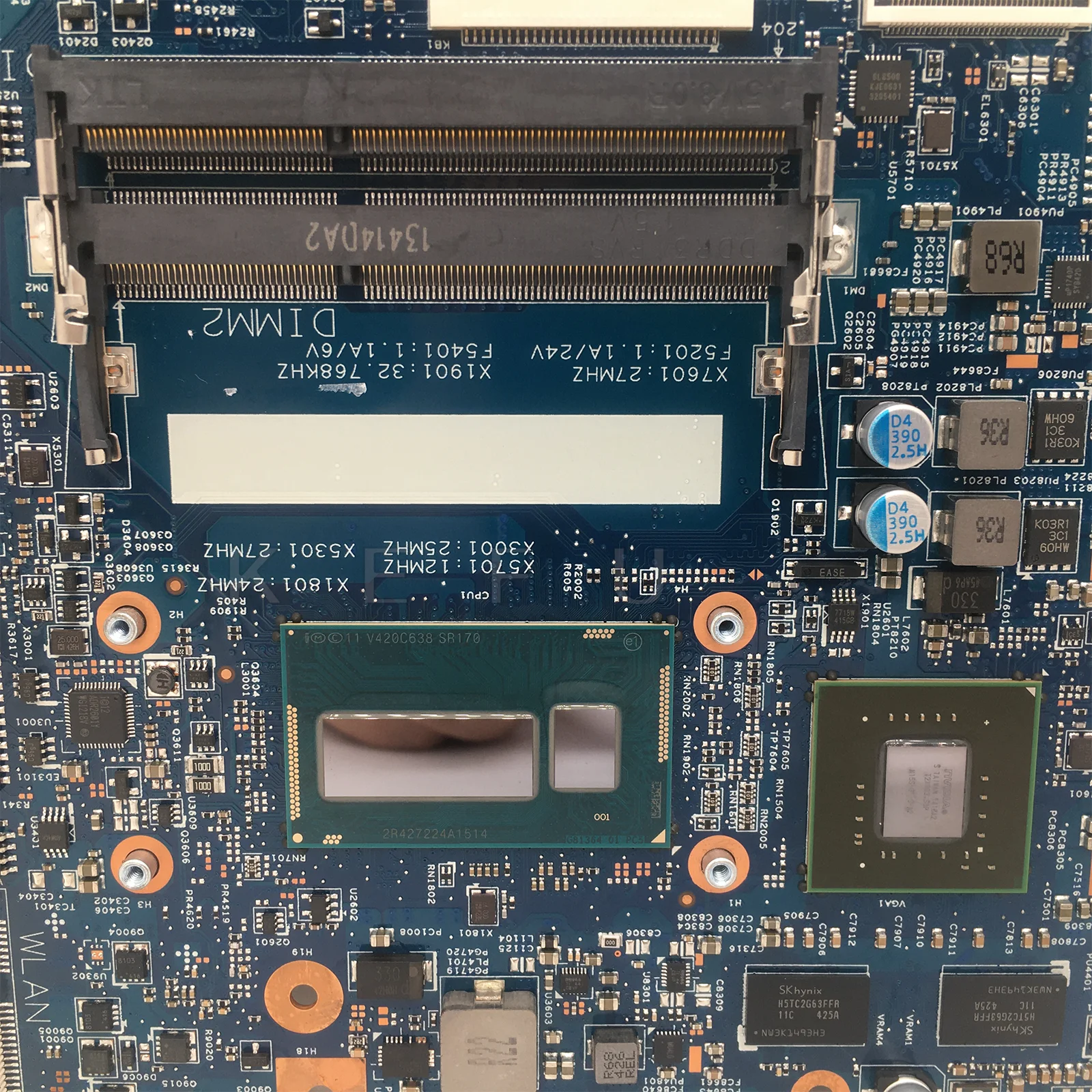 Imagem -06 - Placa-mãe para Laptop Asus Pro B551la Ddr3 i5 i7 i3 i5 i7 Uma Gt840m Mainboard Ddr3