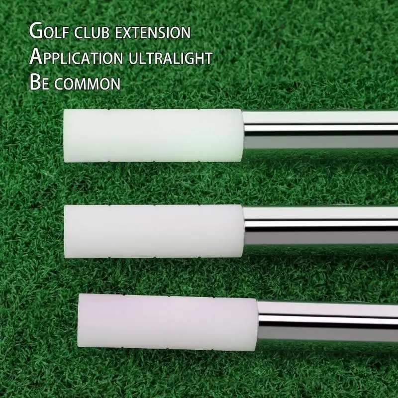 10Pcs Golfs Shafts End Extenders Golf Club Extension Extender Rod Butt Extender for Wood Putter Easy to Install