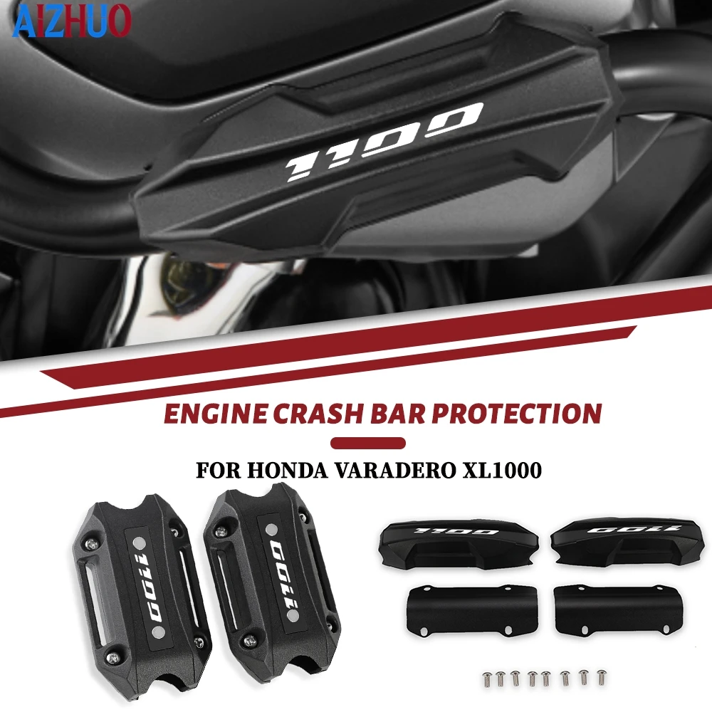 

For Honda Varadero XL1000 XL 1000 Varadero 1000 125 25mm Bumper Engine Guard Protector Block 25mm Crash Bar Decorative 1000XL