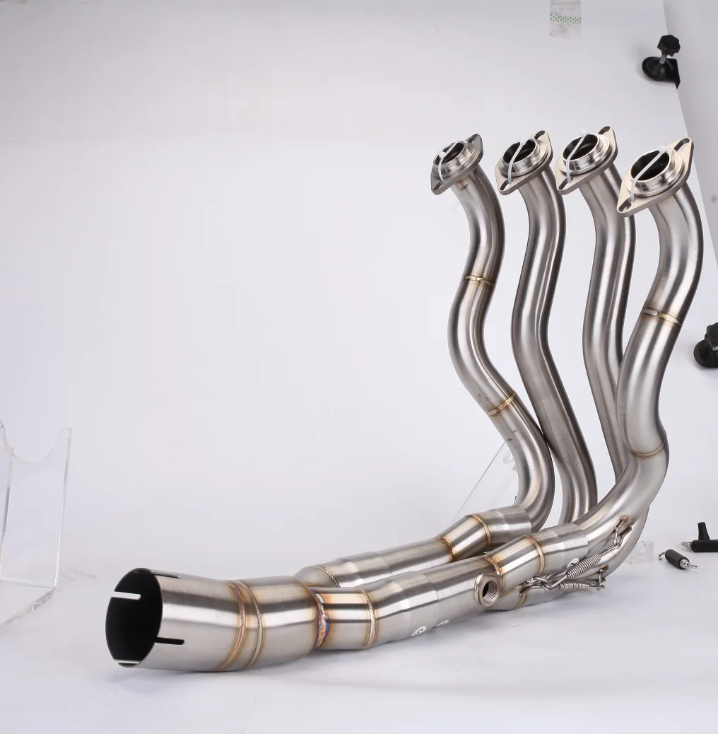 

For Kawasaki Zx6r 636 Ninja Zx6r 2009-2019 Stainless Steel Slip on Connect Original Car Escape Full Exhaust System