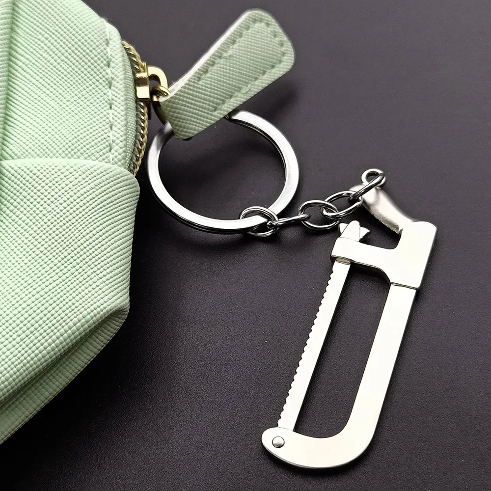 Rollenspielset, Mini-Konstruktion, Multi-DIY-Spielzeug, kleine Werkzeuge, Metall-Schlüsselanhänger, verschiedene Designs für kreatives Spielen, Geschenk, Auto-Schlüsselanhänger – Detail 14