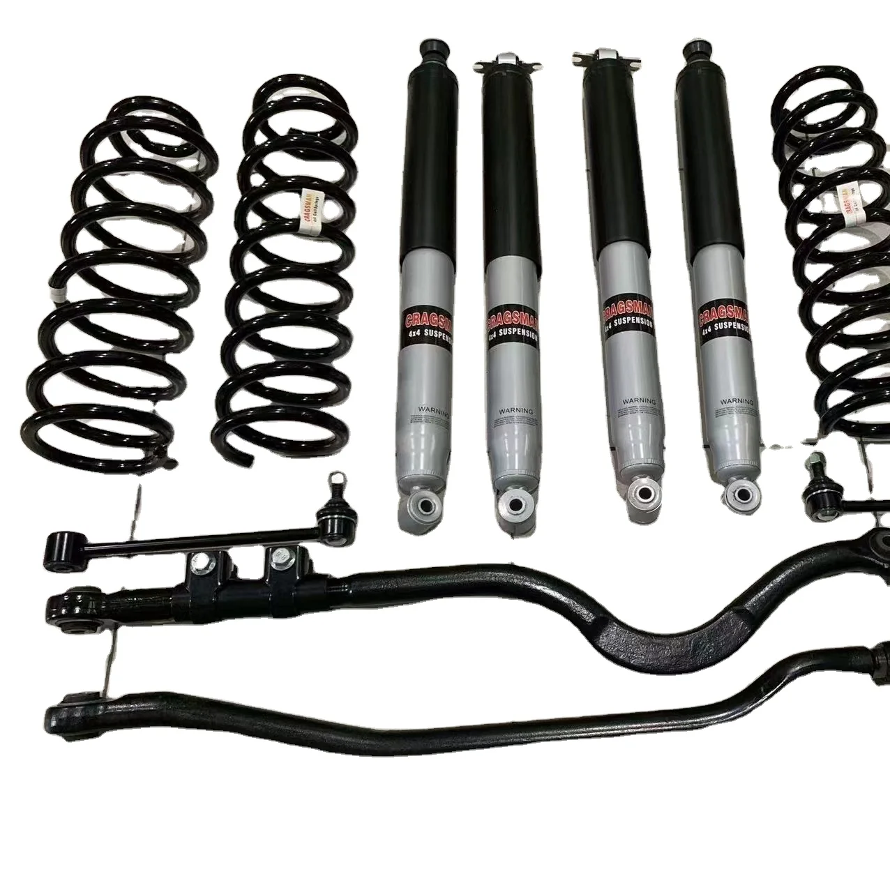 

Полный комплект 4wd внедорожных деталей 4x4 подъемников, винтовые пружины амортизатора, стержень для подвески Wranglers Jk-2,5 дюйма