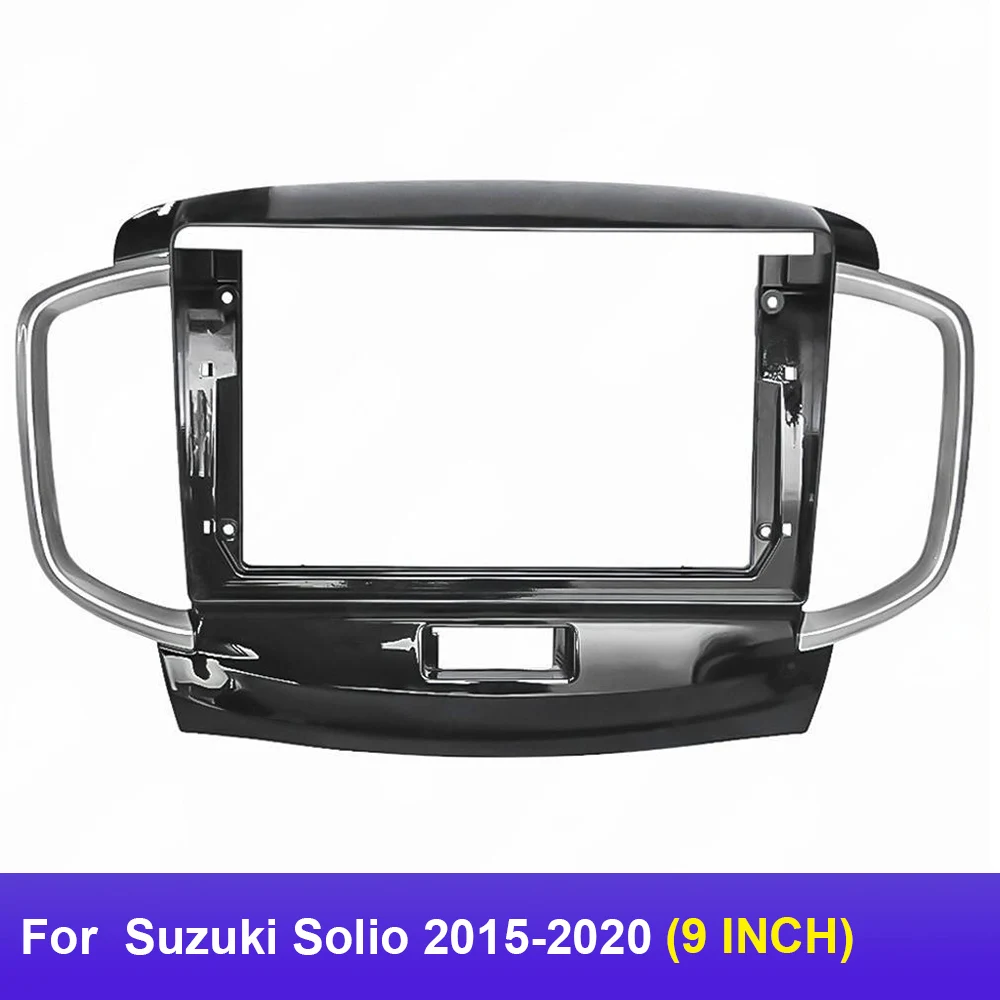 

9 Inch Car Frame Fascia Adapter For SUZUKI Solio 2011-2015 Android Radio Dash Fitting Panel Kit