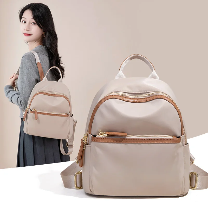 

JiJia Ox Cloth Women's Bapa 2025 New Faion Versatile Lightweight Waterproof Travel Casual Ladies Small Bapa