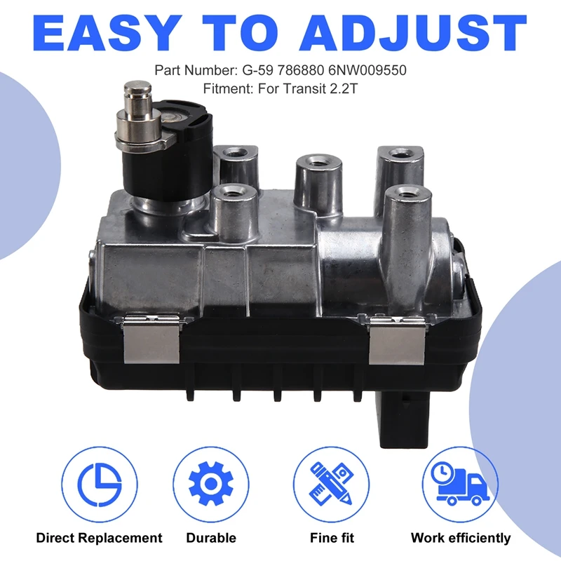 Super Sale G-59 786880 6NW009550 Turbo Electric Actuator Solenoid Valve for Ford Transit 2.2T