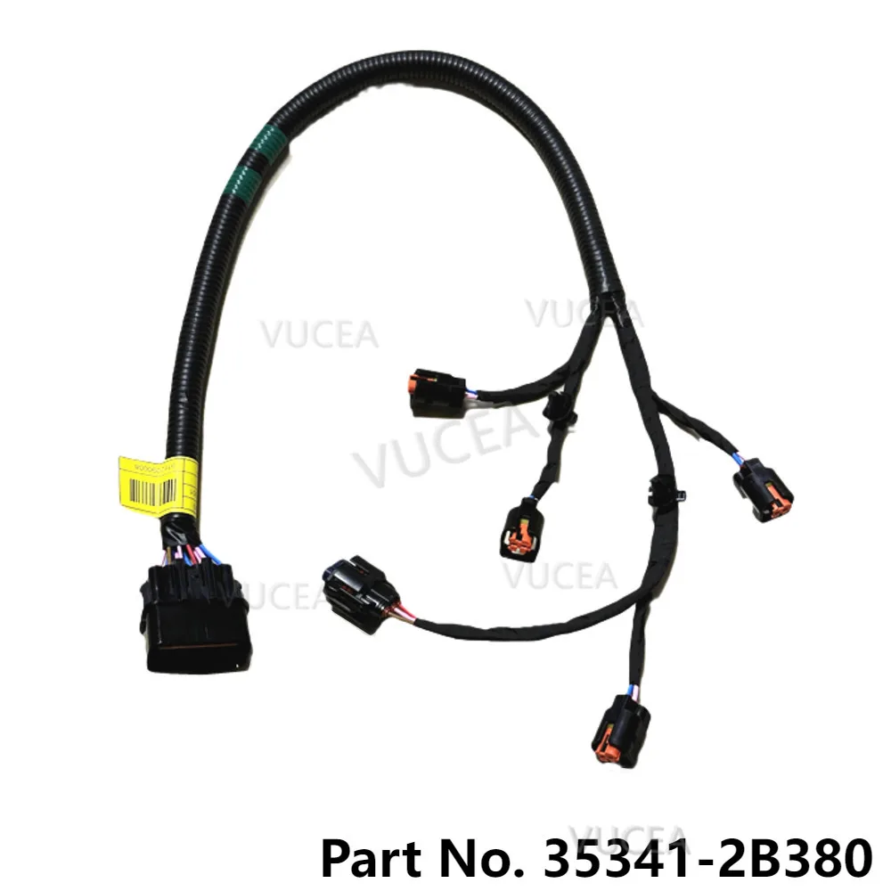 Cylinder Connecter For 2018 Hyundai Tucson TL Kona Ceed K5 Optima Sportage 1.6 T-GDI INJECTOR FUEL RAIL WIRING LOOM 353412B380