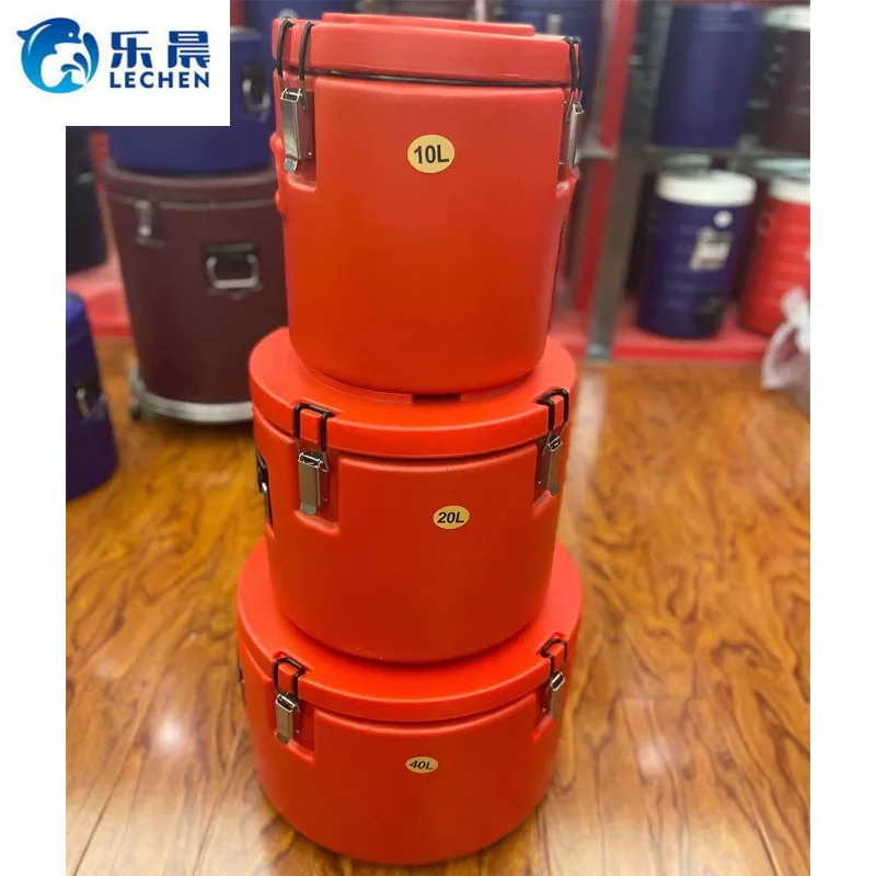 Extra Large Double Insulated Bucket Party And Picnic Ice Cooler Box Storage Box Food Warmer Hotpot Casserole Food Warmer Set