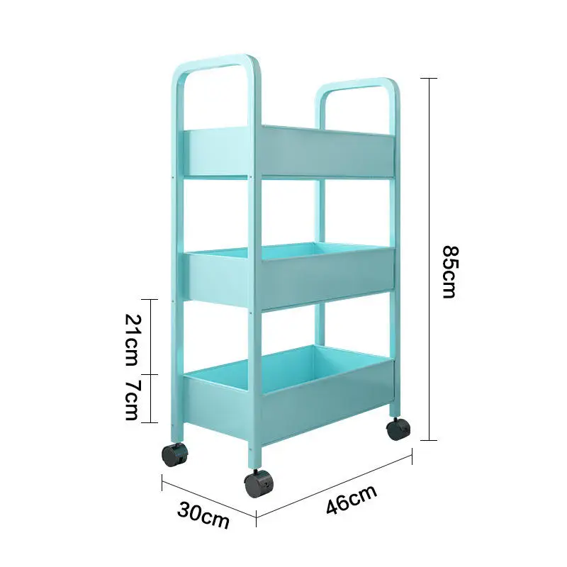 Best Price Stainless Beauty Salon Trolley Spa  With Wheels Three Tier Trolley