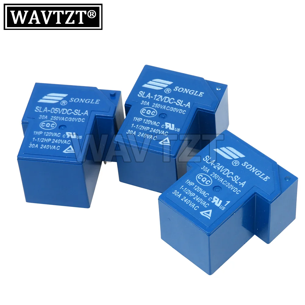 5PCS High-Quality Relay SLA-05 09 24 12VDC-SL-A 4PIN 5Pin 5V 9V 24V 12V SLA-05VDC-SL-A SLA-09VDC-SL-A SLA-12VDC-SL-A