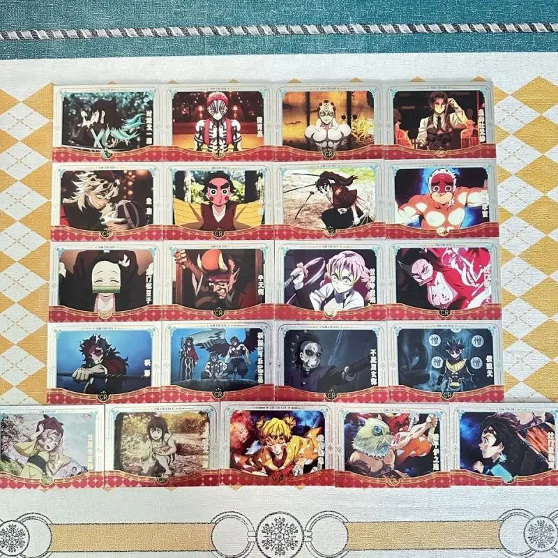 Demon Slayer SSR SPR QR card Kamado Nezuko Kamado Tanjirou Rengoku Kyoujurou Daki boy Toy collection Birthday Christmas gifts