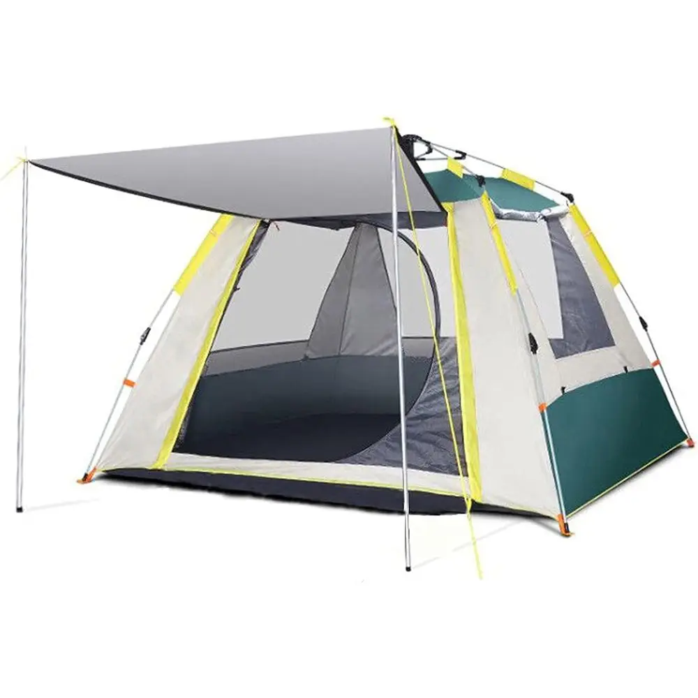 

Портативная палатка для кемпинга на 2-4 человек с защитой от солнца и дождя