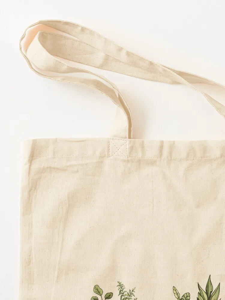 Inhale Plants, Exhale Stress Tote Bag Beach bag Women's bag cloth woman personalized tote