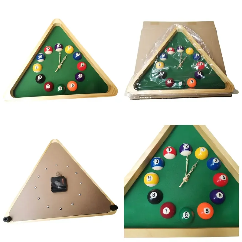 Billiards Supplies for Billiards Room Clocks British Black Eight American Billiards Accessories