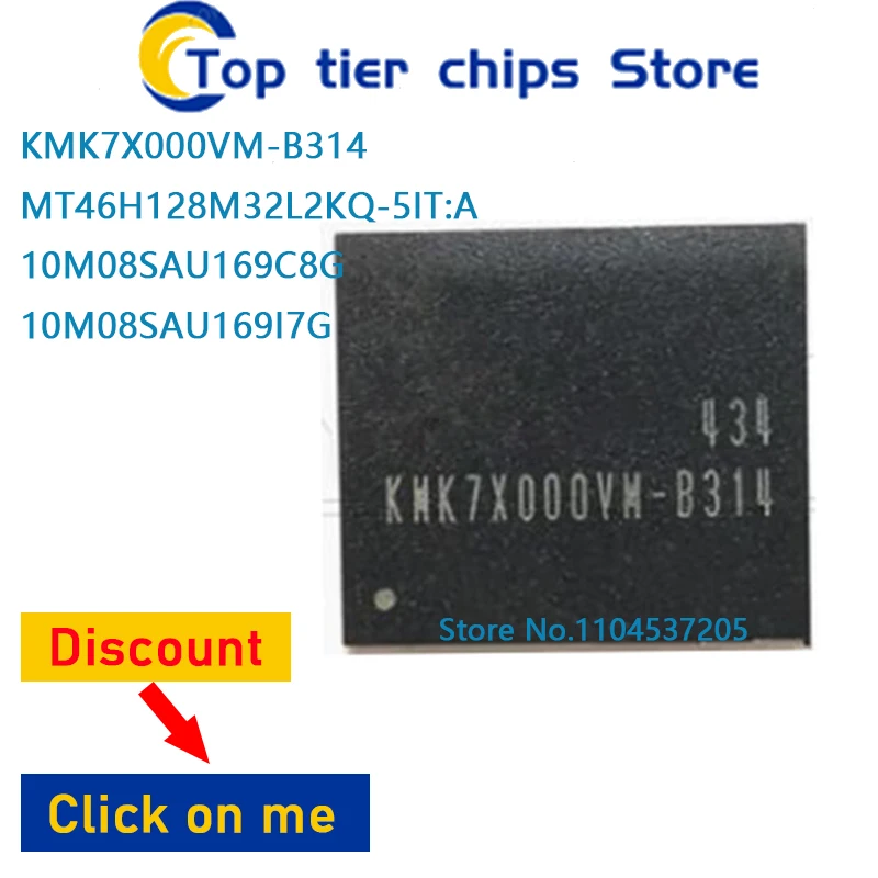 

1-5 шт./лот KMK7X000VM-B314 KMK7X000VM 8G MT46H128M32L2KQ-5 IT:A D9LCH