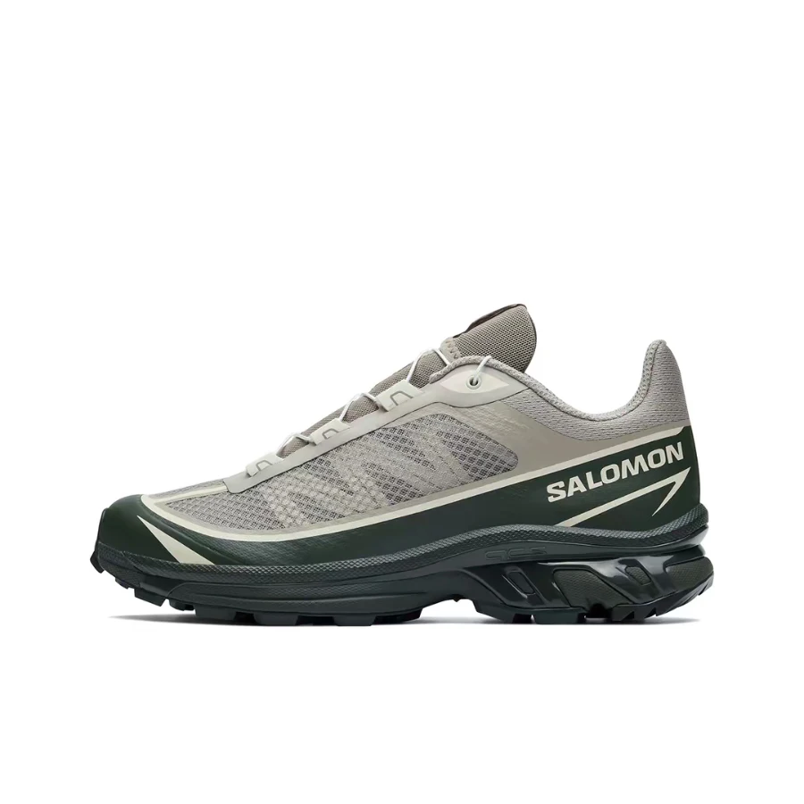 Salomon XT-6 FT: Stylish, Versatile, Trendy, Comfortable, High-Quality Low-Top Hiking Shoes (Unisex) - Khaki Gray 471513