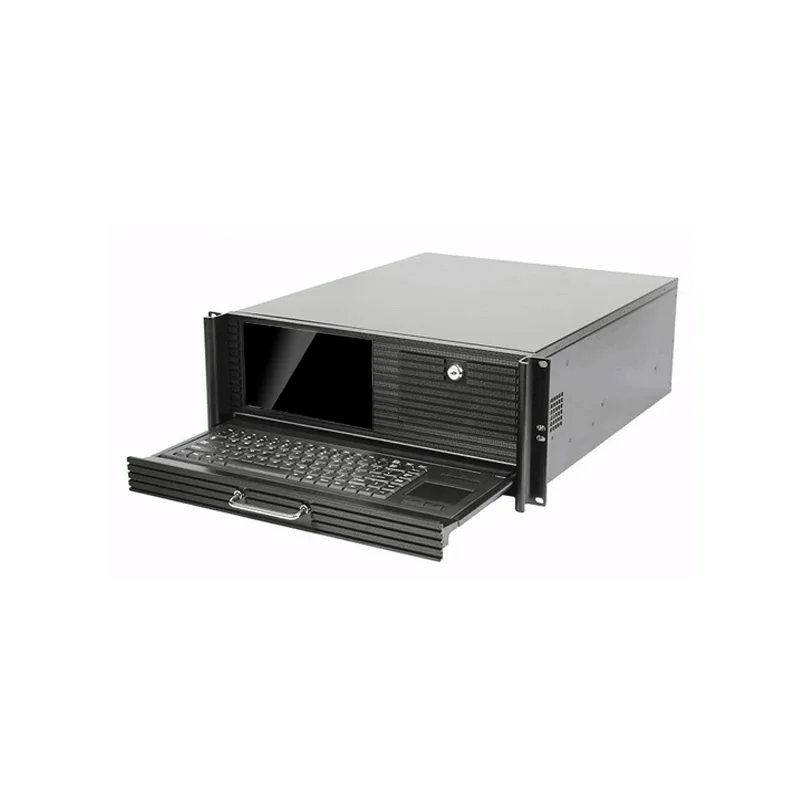 8.9 Inch LCD Screen 4u 19 '' Rackmount Chassis I3/ I5 / I7 CPU Industrial Workstation Computer OEM / Pontron DDR3 4GB Optional