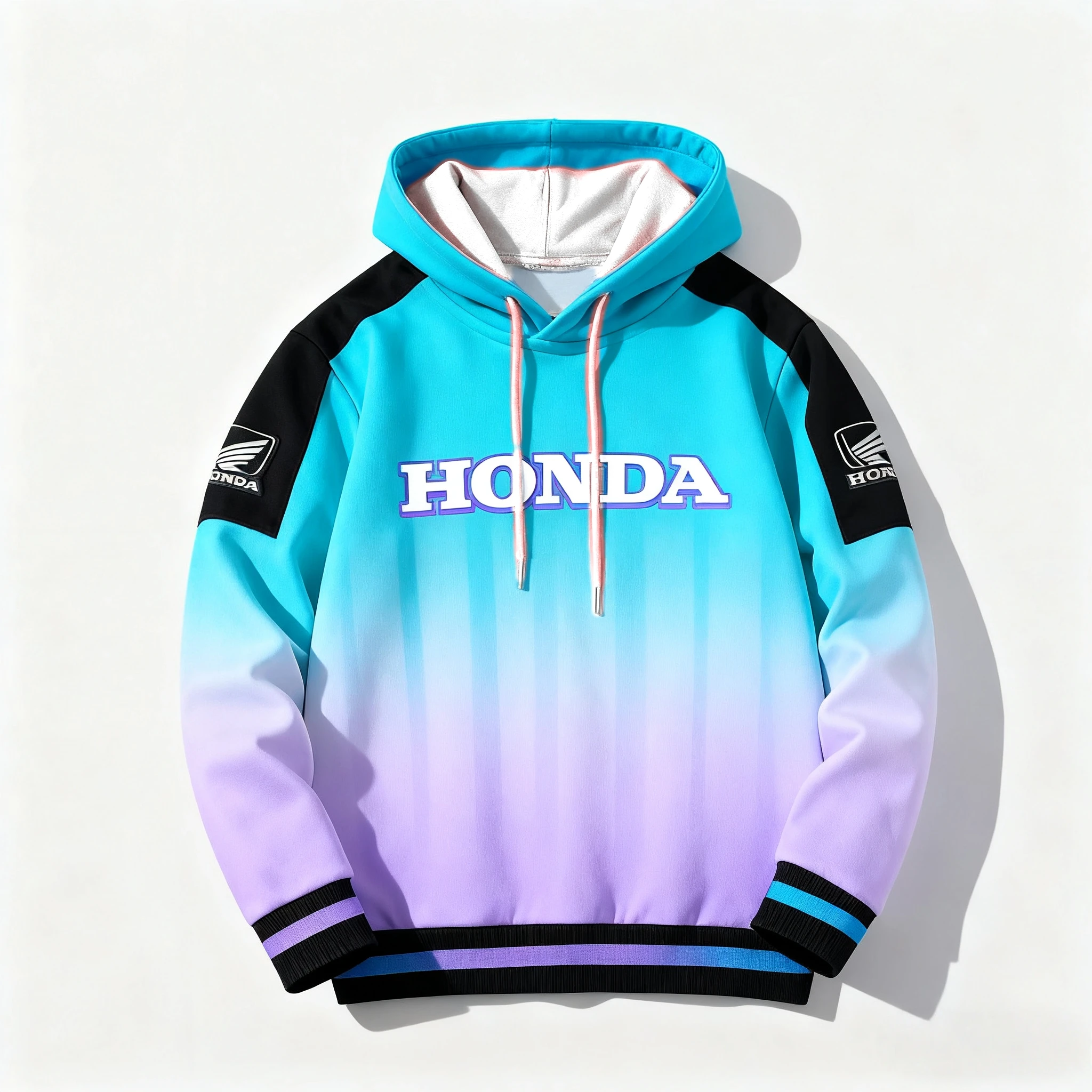 

Куртка с капюшоном Honda с 3D принтом для гонок на мотоциклах, свободная толстовка с длинными рукавами, повседневная куртка в стиле Харадзюку для мужчин и женщин, одежда Honda