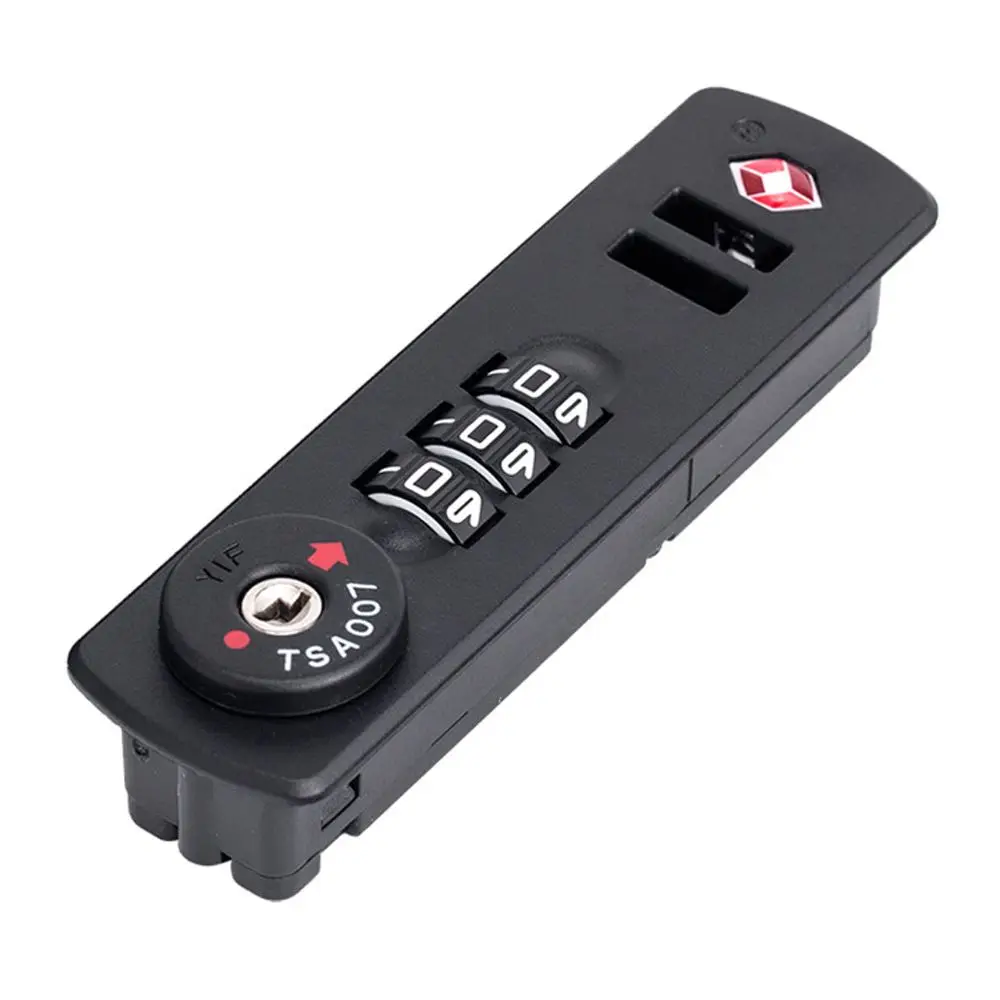 Hardware Luggage Weatherproof Protection Security Safely Code Lock 3 Digit Combination Lock TSA21123 TSA Customs Lock