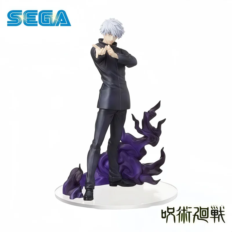 

In Stock 100% Original SEGA Jujutsu Kaisen Gojo Satoru Action Figure Model Doll Brand Boexd Anime Characters Garage Toys
