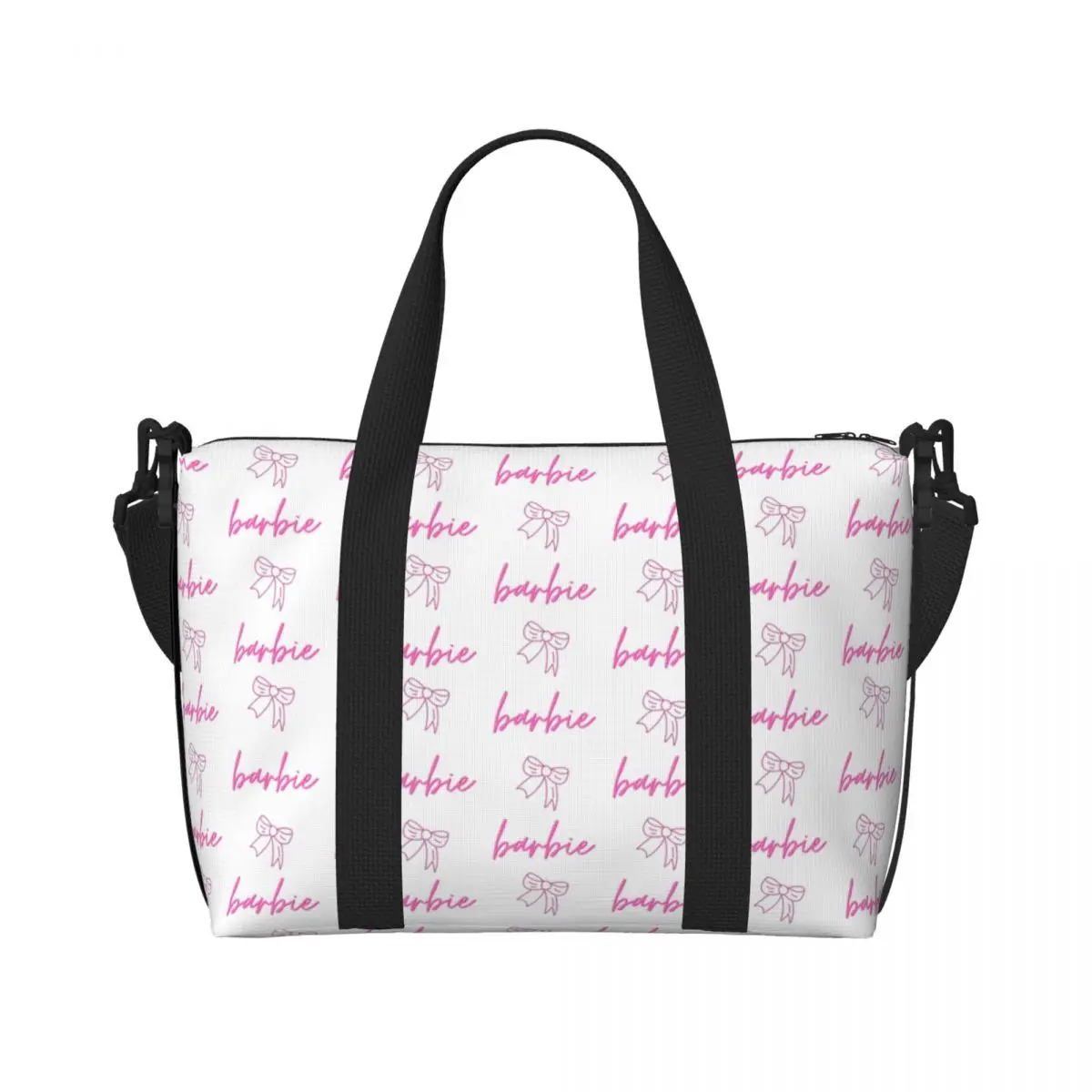 Sac fourre-tout sans couture personnalisé pour femme, grands barbies, Rosa DD Butter, shopper initié, sac de voyage pour salle de sport de plage