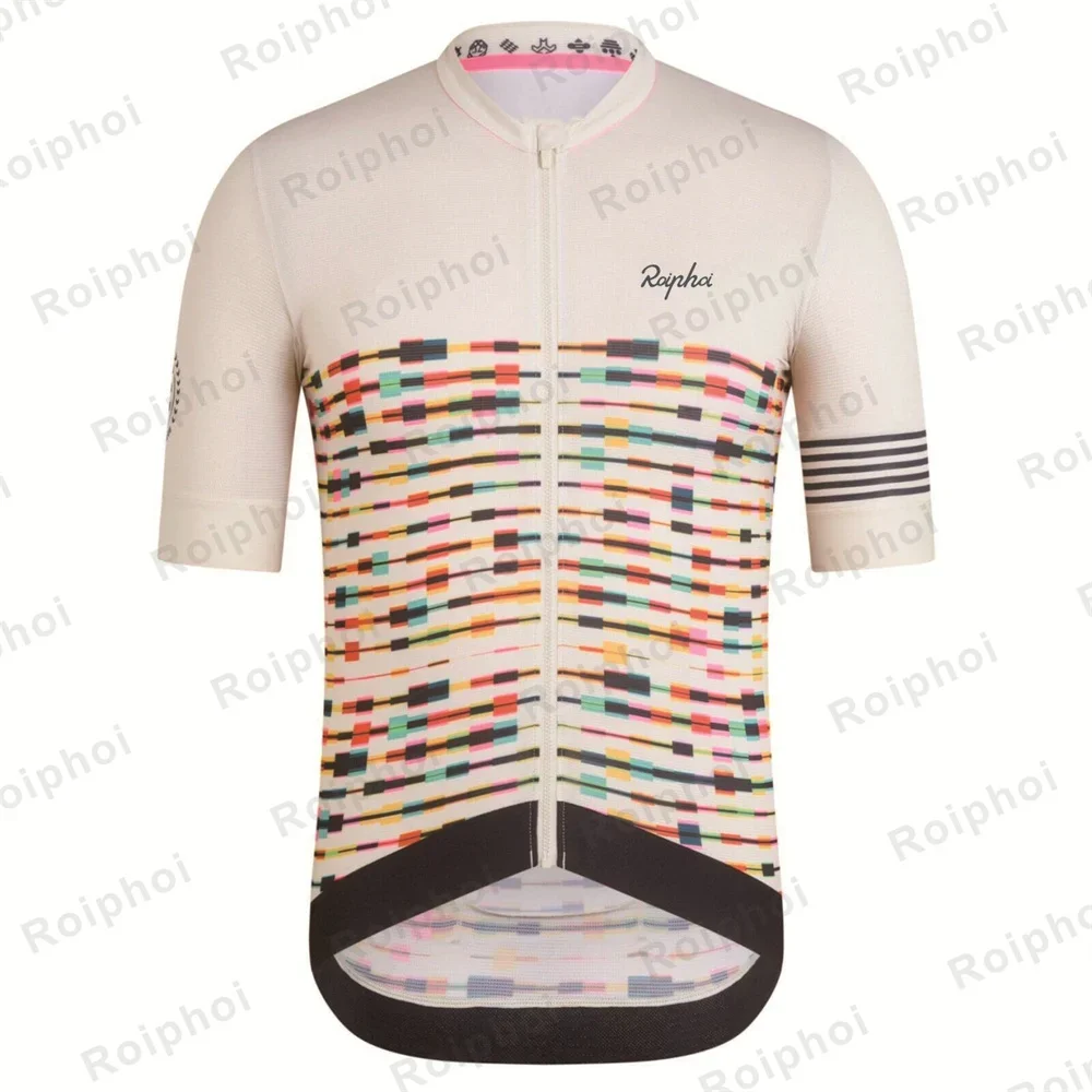 Zomer 2023 Roiphoi Nieuwe Heren Pro Team Aerojersey Wielersport Mountainbike Sneldrogende Aerodynamische Race Biking Jersey Tops