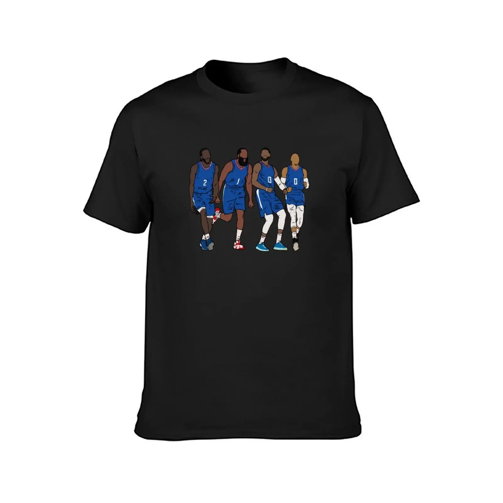 Kawhi, Harden, PG & Russ T-Shirt vintage for a boy animal prinfor boys mens t shirt