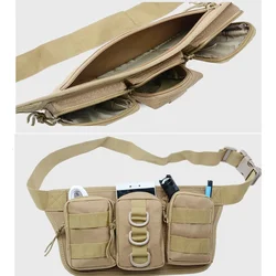 TAK YIYING Tactical Waist Bag Women Men Multifunctional Hiking Camping Camouflage