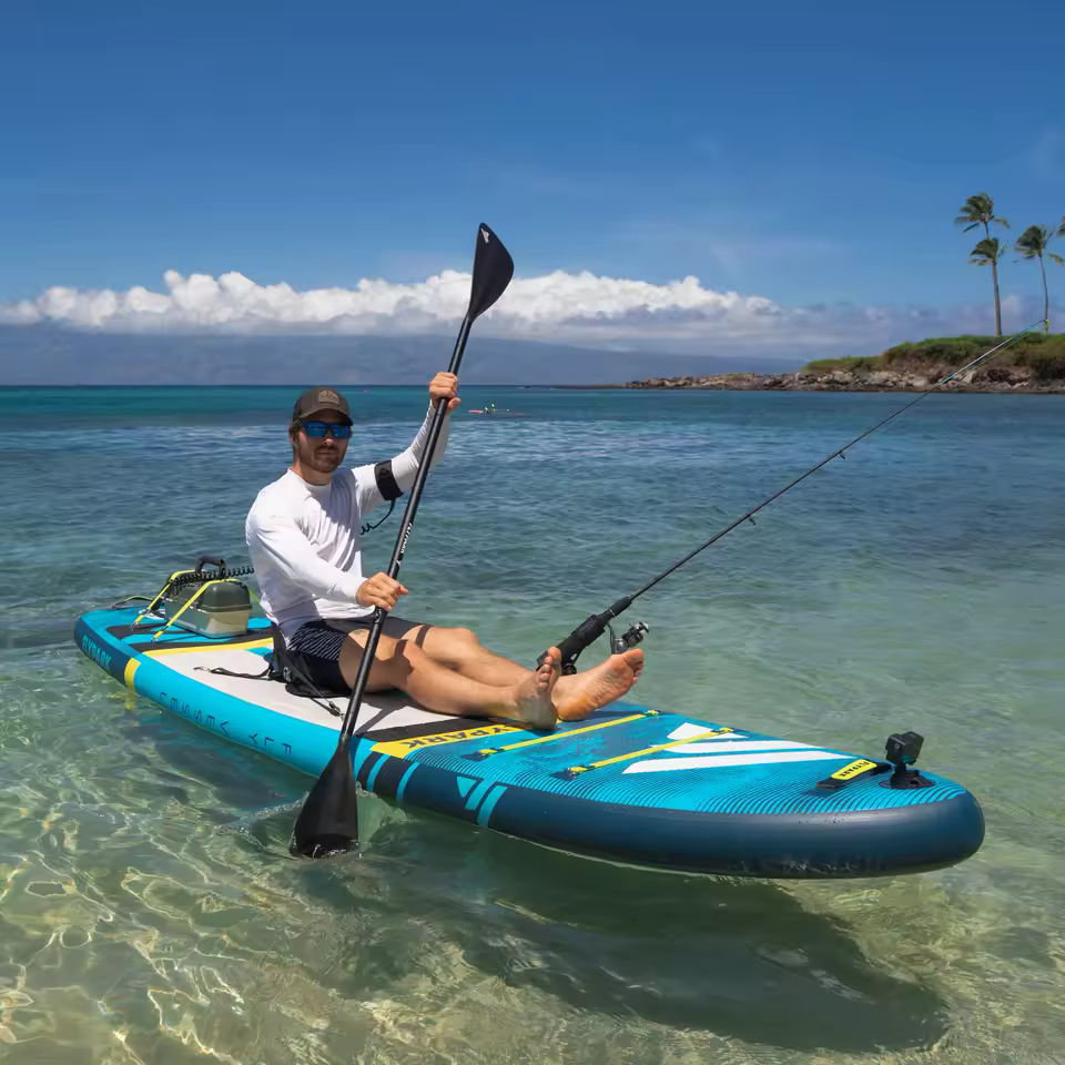 2025 New Trend Fishing Sup Board Inflatable Paddle Board Water Sport Surfboard for Fishing and Surfing