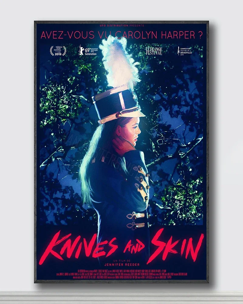 NJ012 Knives and Skin Movie 2 Silk Posters and Prints wall art  Art Poster Home Decor