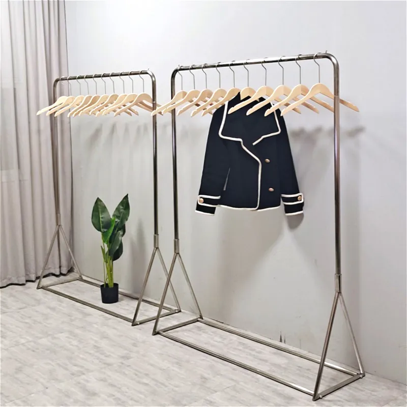 Custom.Kainice Вешалка для одежды Подвесная металлическая треугольная твердая вешалка из нержавеющей стали Подставка для одежды