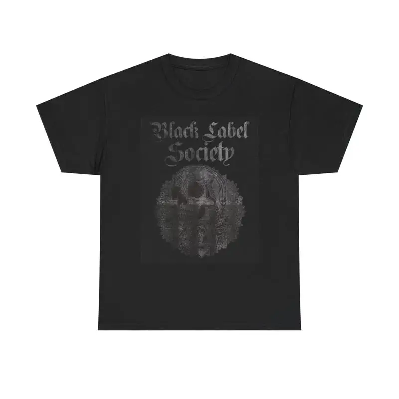 Black Label Society Graphic T Shirt Retro Rock Band Merch Unisex Heavy Cotton