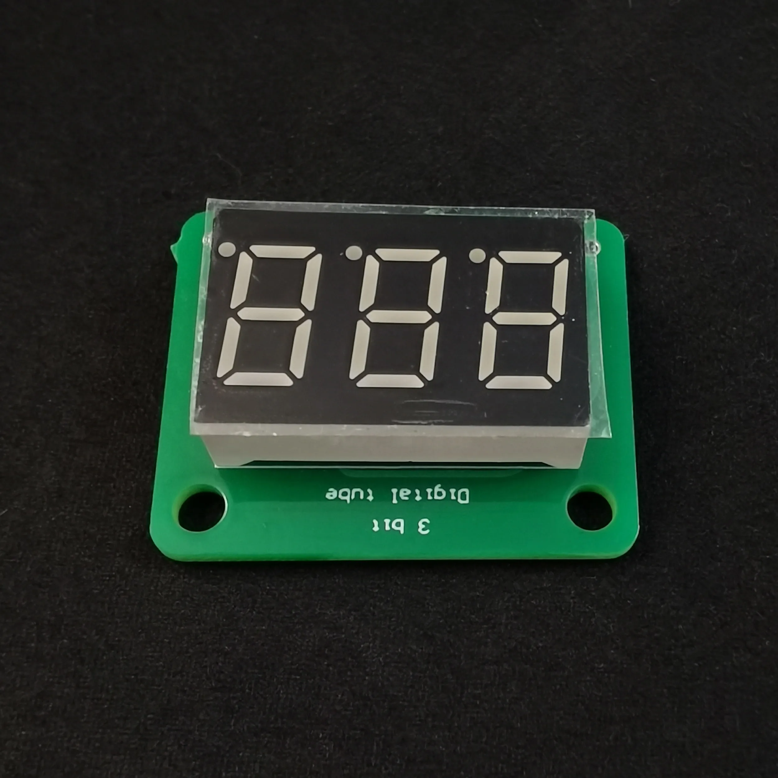 Módulo de Display LED Digital para Arduino, 3 Bits, 7 Segmentos, Disponível, STM32, STC, AVR, 0, 36 Polegada, 5 Cores