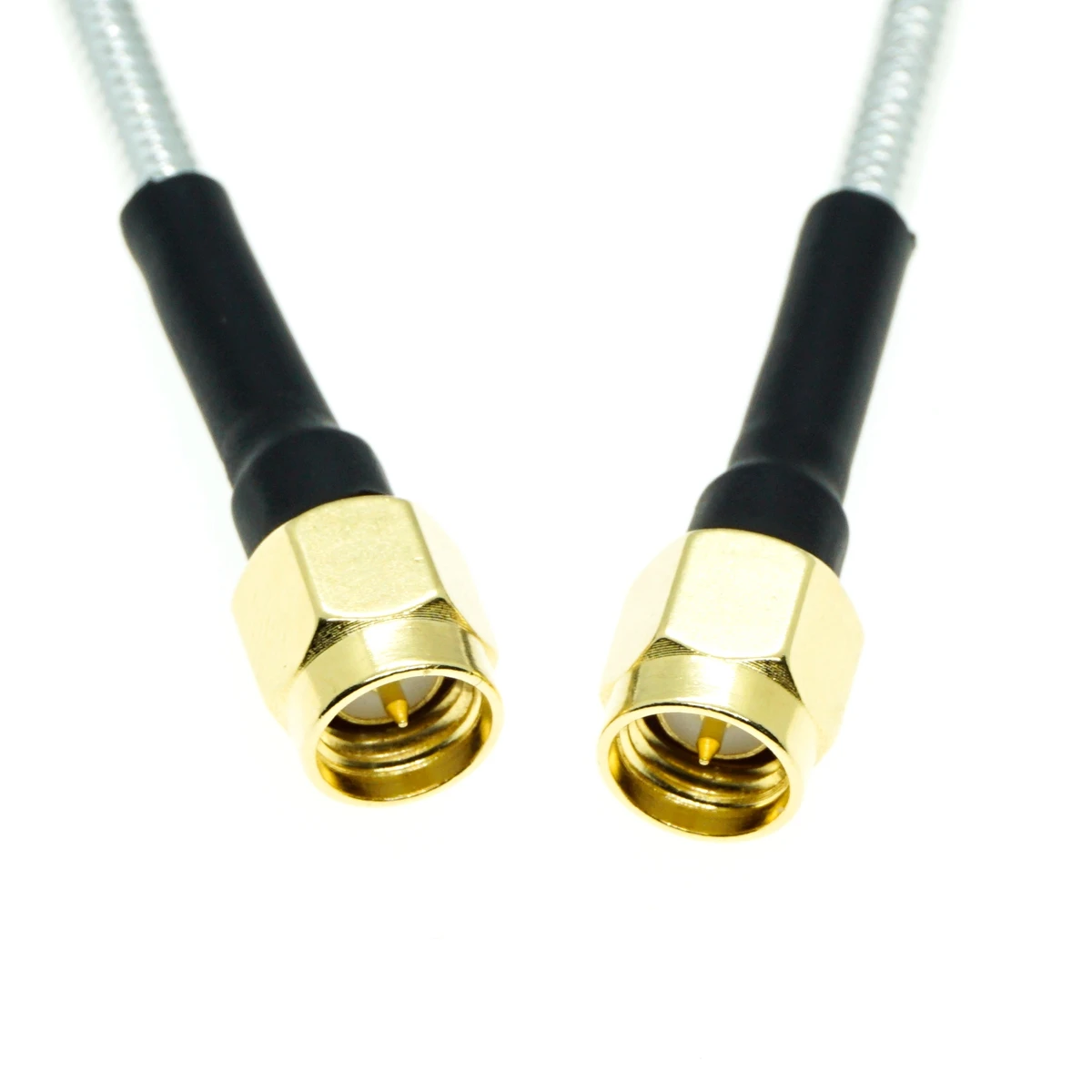 SMA male to SMA male plug solder connector RG402 RG-402 Semi Flexible RF Coax wir Coaxial Cable  0.141\