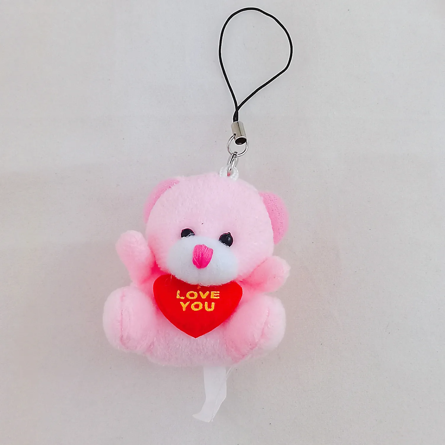 Plush Toy Teddy Bear Doll Love Heart Accessories Bag Pendant Stuffed Valentine Wedding Souvenir Gifts 8#