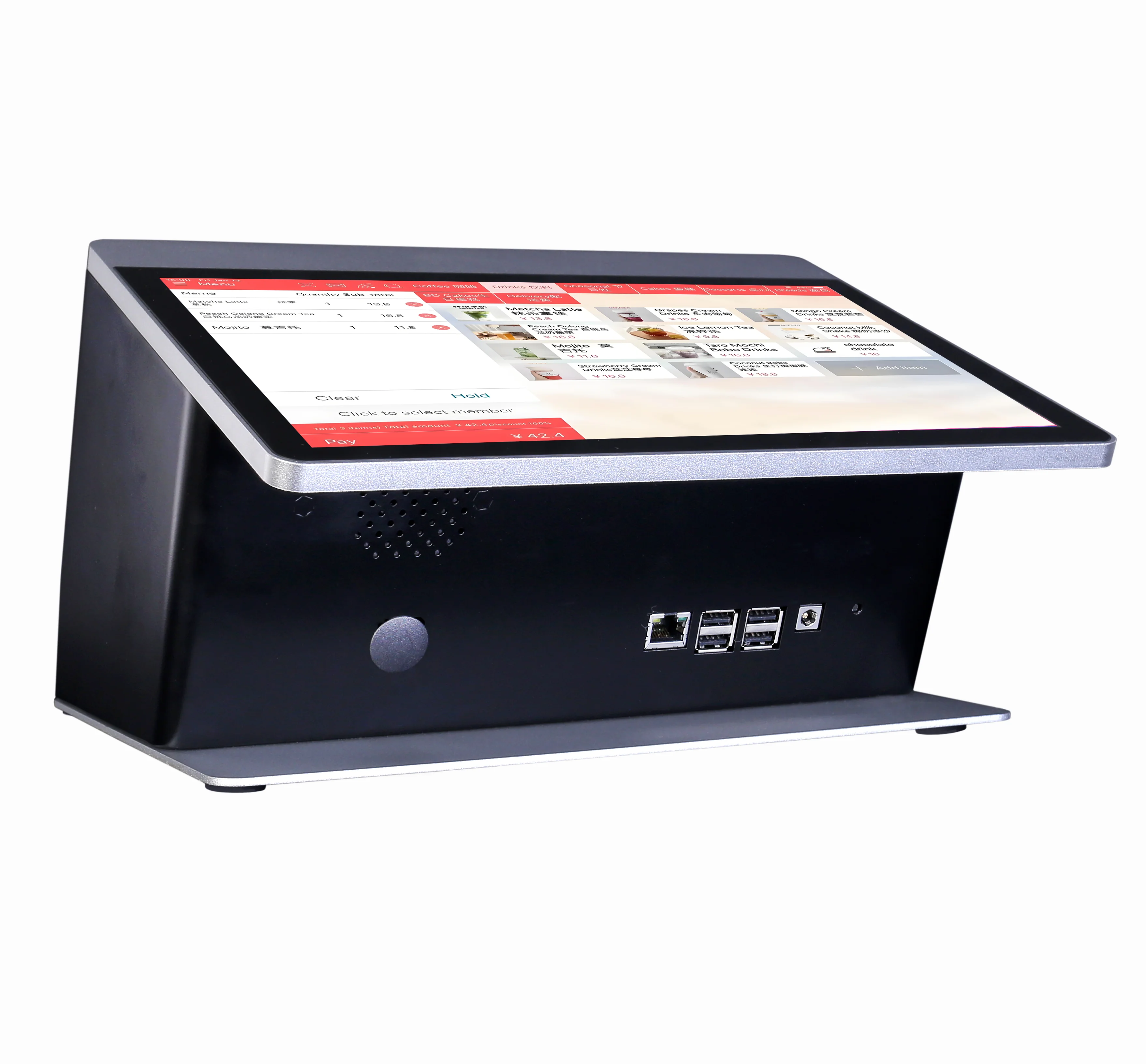 

All In One Android/windows Pos 11.6/10.1+2.4-inch Restaurant POS Machine,point Of Sale Cash Register--Facon1/XL-116