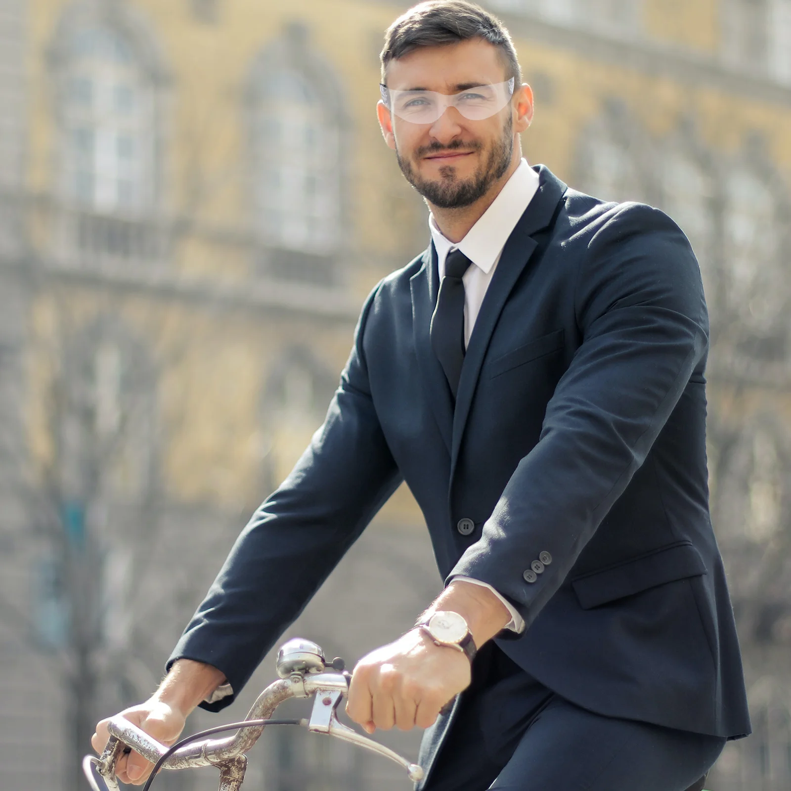 3 قطعة نظارات ركوب الدراجات للرجال والنساء خفيفة الوزن مقاومة للرياح في الهواء الطلق لركوب المشي لمسافات طويلة والتخييم نظارات الدراجات النارية