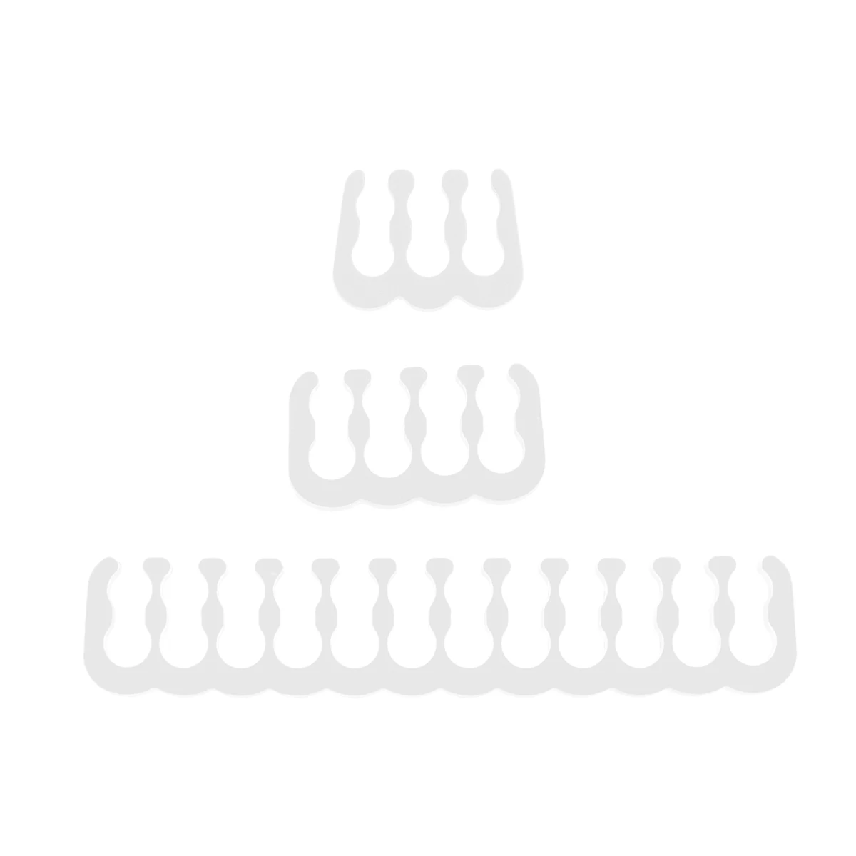

24pcs Clip for GPU 6Pin 8Pin 24pin Motherboard Wire Manager White PP Plastic Anti Organizer