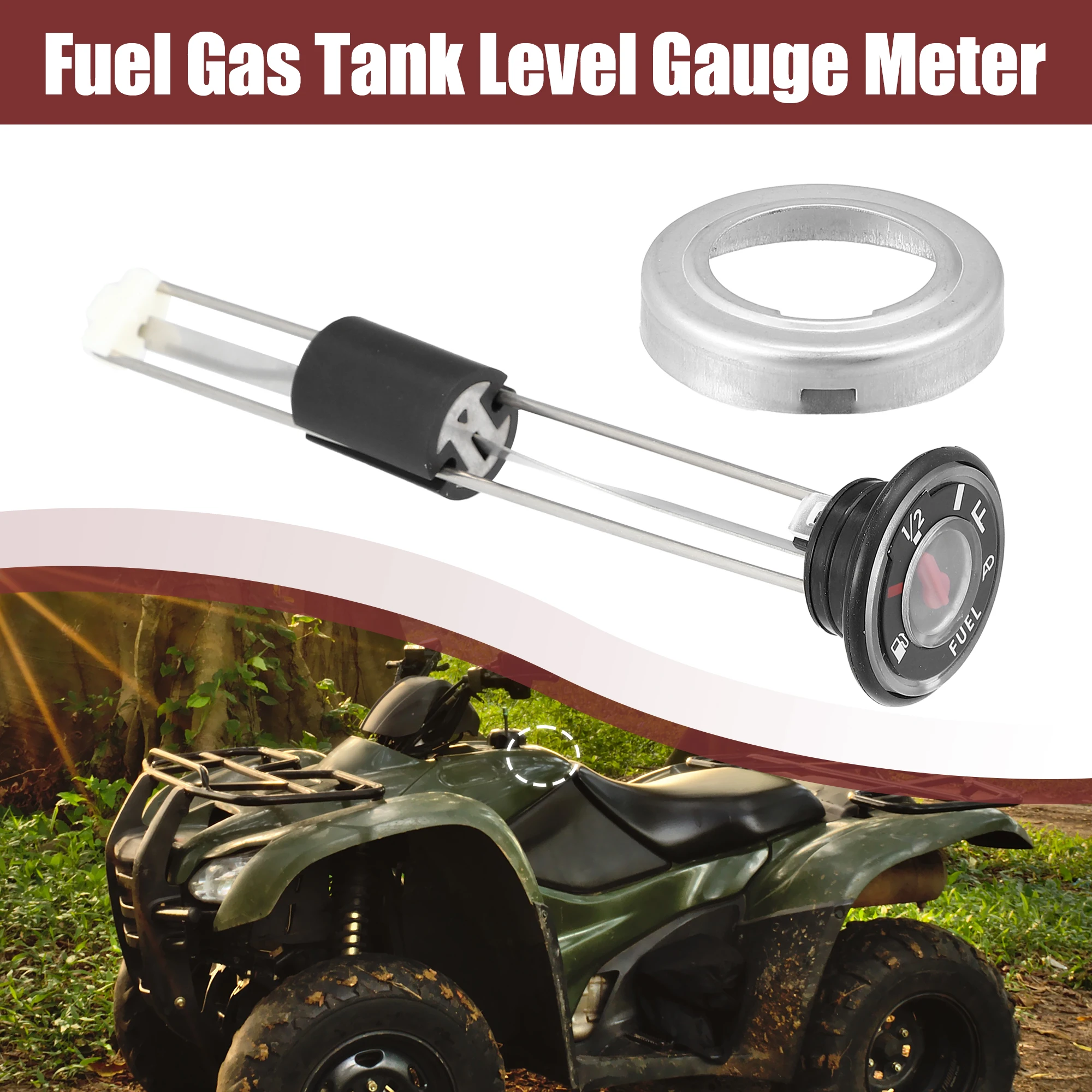 Motoforti ATV Miernik poziomu paliwa w zbiorniku gazu z kapturem do Kawasaki Bayou 220 250 300 400 KLF do Prairie 300 400 KVF 52005-1121