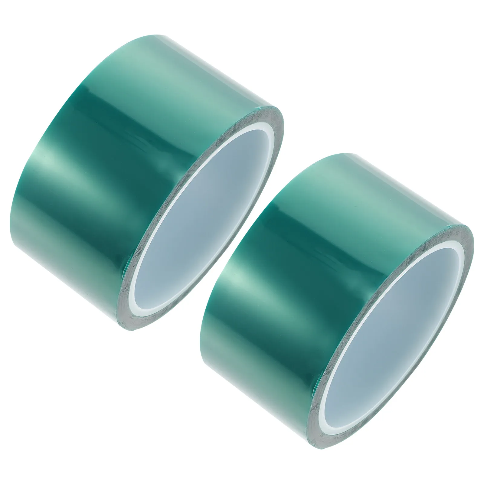 2 Rolls High Temperature Resistant Resin Tape Heat Resistant Pet Film for Electronics Soldering Circuit Boards Epoxy Resin