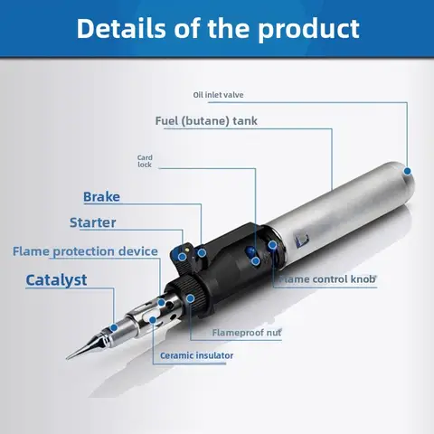 8 best sales गैस सोल्डरिंग - №7