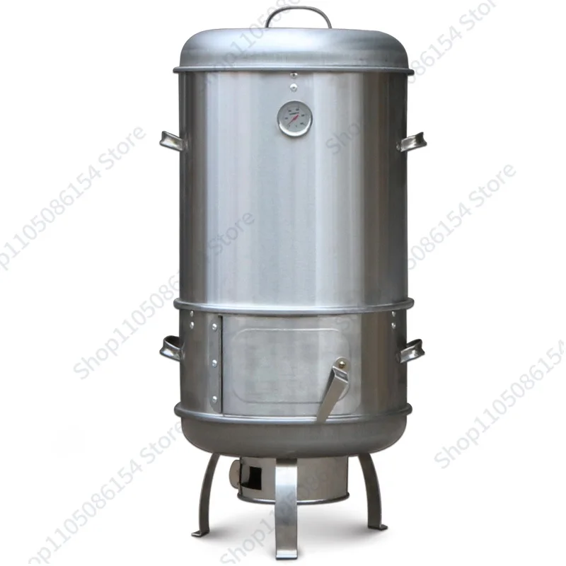 

40-Inch Charcoal BBQ Grill Outdoor Smokeless Roaster for Duck Chicken Skewers Home Use