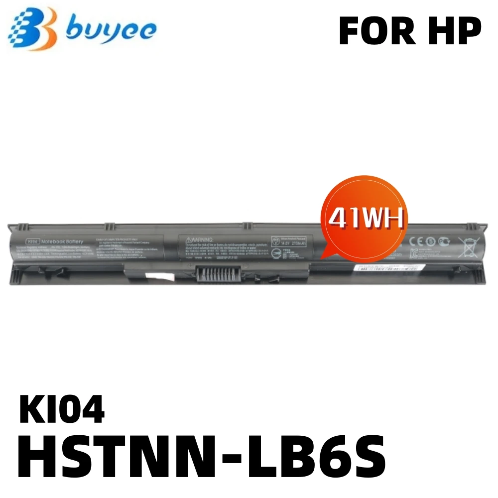 

Original Battery KI04 HSTNN-DB6T 800010-421 HSTNN-LB6S 800049-001 For HP Pavilion 14 15 17 17-g000 17-g099 41WH 2750MAH