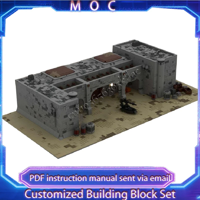 

НОВИНКА: Конструктор MOC «Технологическая укрытия SW Nikto», 3289 деталей, Часть 1. Развивающая сборная модель для детей, подарок на день рождения.