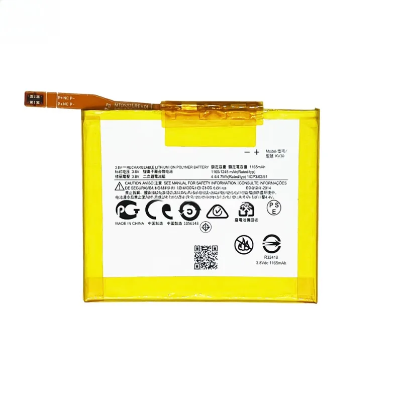 1265mAh 1245mAh NOVO Telefone Móvel KV40 KV30Para Motorola Razr 2019 XT2000 XT2000-1 XT2000-2 Razr 5G XT2071 2020