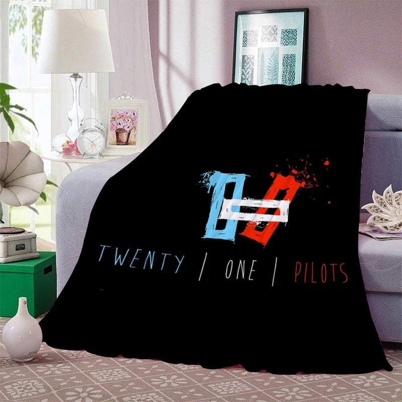 

Bed Blanket Sofa Winter King Size B-Twenty One B-Pilots Microfiber Bedding Warm Winter Fleece Camping Nap Fluffy Soft Blankets